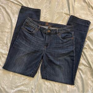Kut from the Kloth Dark Wash Straight Leg Jeans
